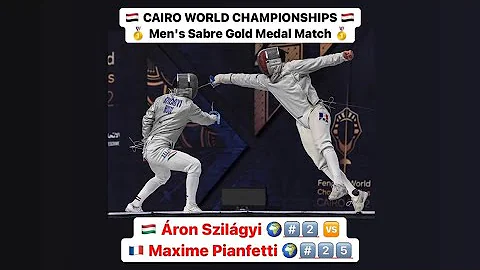 Cairo World Championships 2022 SMS - GOLD - Szilag...