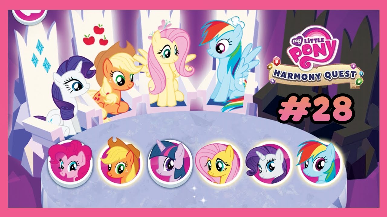 4 Ponies My Little Pony: Harmony Quest - Quest for 4 Ponies Part 28!! #pony ...