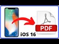 How to Convert Photos to PDF on iPhone iOS 16 (2023 Tutorial)