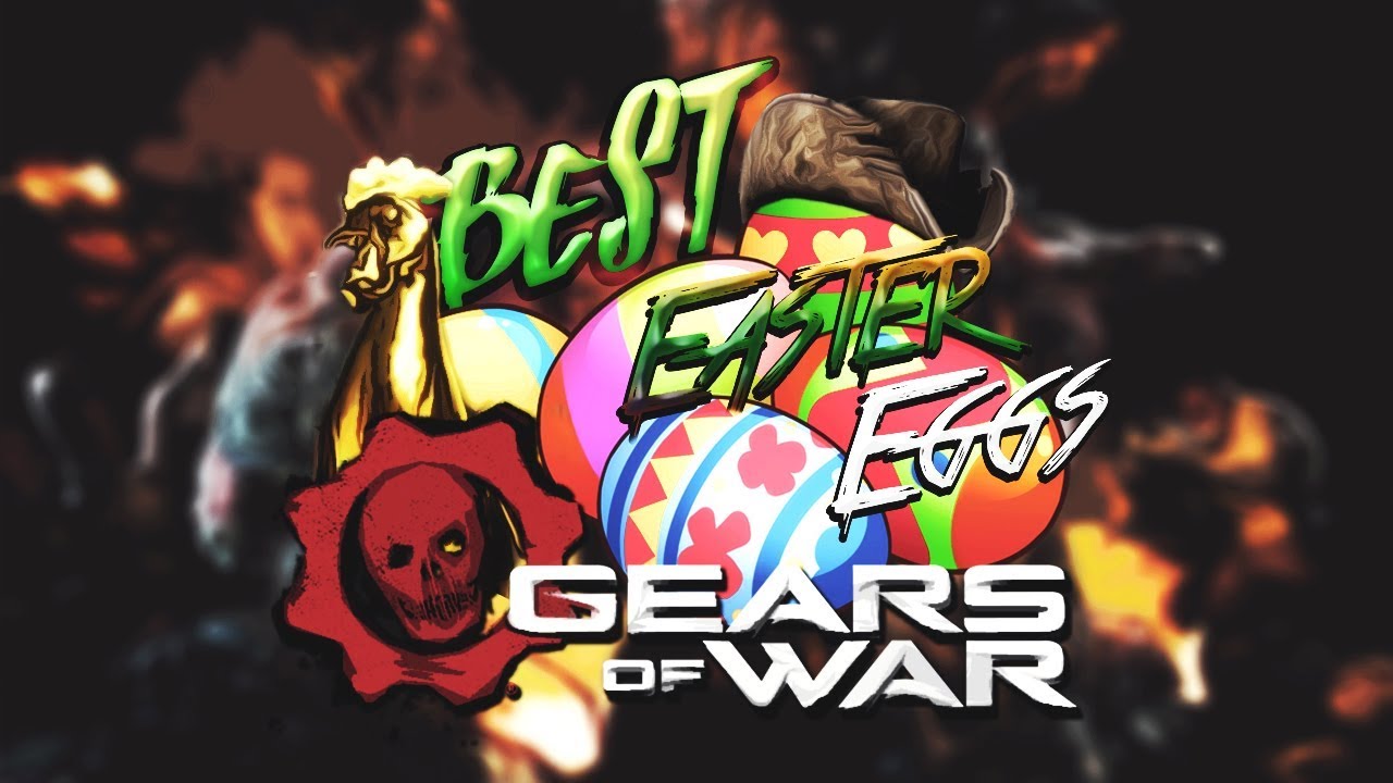 BEST EASTER EGGS ON ALL GEARS OF WAR GAMES! YouTube