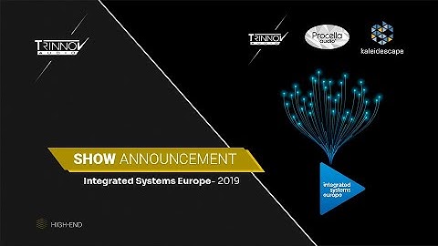 Trinnov @ ISE 2019 Ultimate Home Cinema Experience with Procella & Kaleidescape