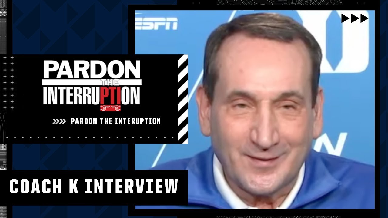 Coach K shares what he'll miss the most about coaching 🥺 Pardon The Interruption YouTube