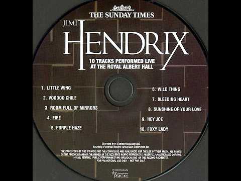 Jimi Hendrix - Royal Albert Hall 1969 - Full Album CD - YouTube