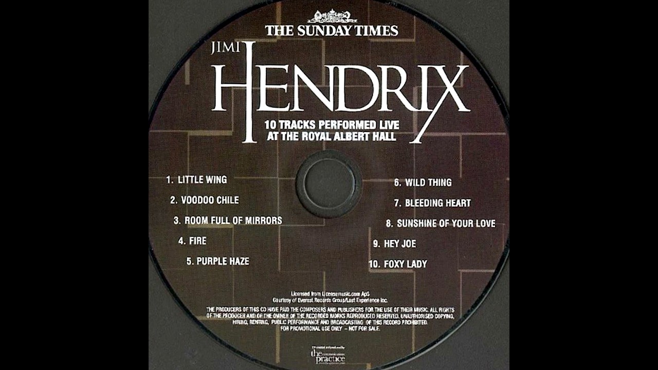 Jimi Hendrix / ロイヤル アルバートホール69 Amazon.co.jp: ロイヤル・アルバート・ホール69: ミュージック