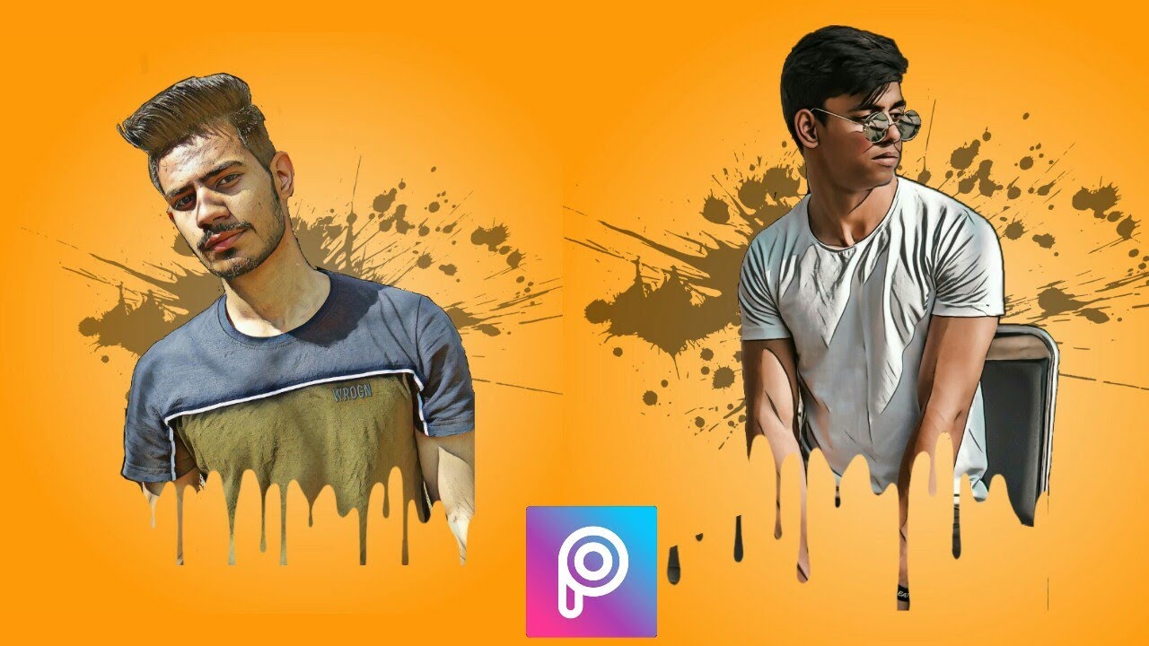 PicsArt tutorial/ paint drafting effect using PicsArt YouTube