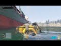 GRAND THEFT AUTO V FIVE MISSION A FRIGHTER & B OFF SHORE SUBMISAL 100% GOLD QUICK PLAY QP⏳