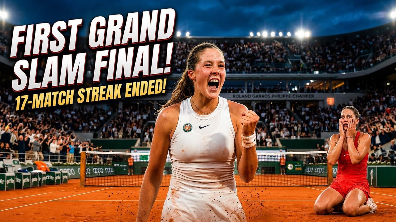 Mirra Andreeva Reaches FIRST Grand Slam Final! | Ends Marta Kostyuk's! Roland Garros 2026