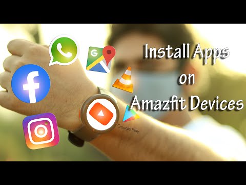 Install Apps Apks in Amazfit Watches - Amazmod Explained
