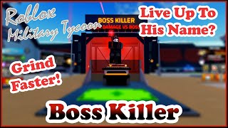 Boss Killer Soldier, Will It Replace Vehicles? Military Tycoon Roblox