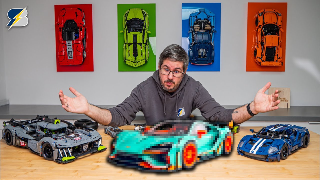 Comparaison de la collection LEGO Technic Ultimate Car jusqu'à présent
