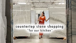 kitchen countertop stone shopping *I’ve never seen a stone this beautiful*