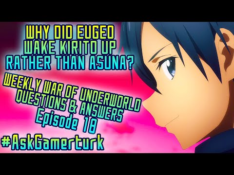 Weekly-War-of-Underworld-Q&A!---Episode-18-#AskGamerturk-