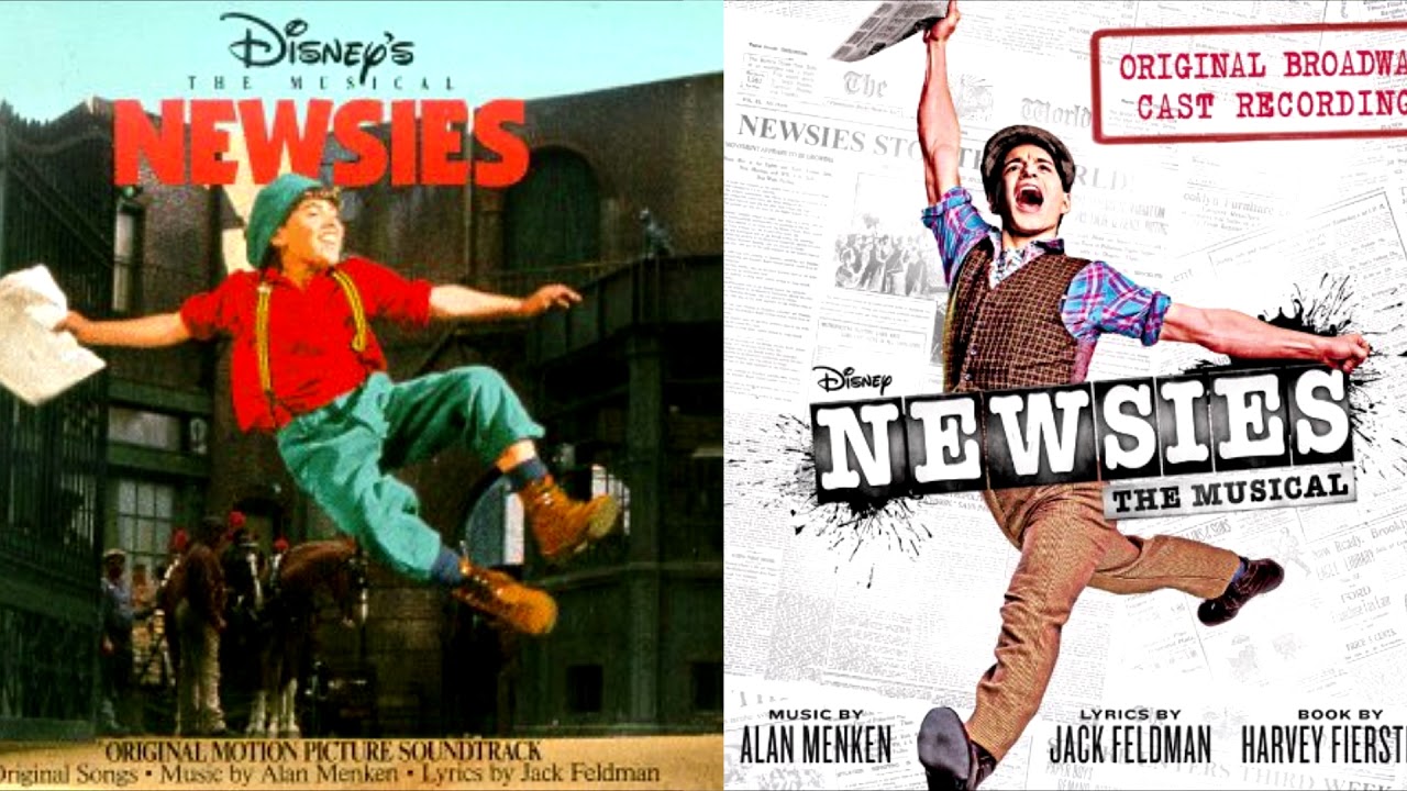 Carrying The Banner Newsies Movie Vs Musical Youtube