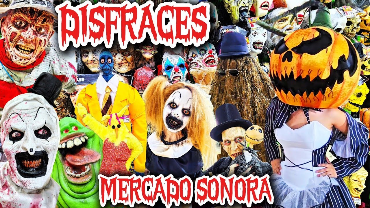 TIENES QUE CONOCER ÉSTA TIENDA ESTÁ DE NO MEMES DISFRACES MASCARAS MAQUILLAJES Y MÁS MERCADO SONORA!