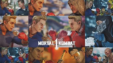 Homelander Crazy Intro Dialogues with All Mortal Kombat 1 Characters | MK1 4K 