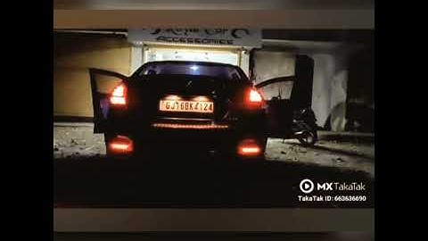 Dacky Light With Indicator And Maruti Suzuki Reflector Light With Matrix #royal #car #accessories