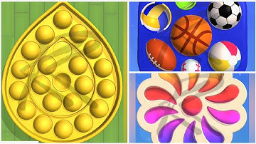 Pop Us !! Very Satisfying Game #oddlysatisfying #games #asmr #gaming