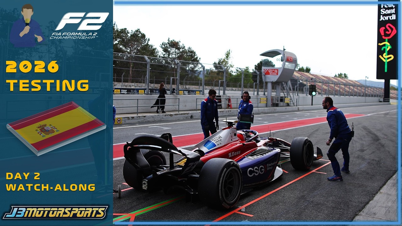 🔴 F2 | 2026 | Pre-Season Testing | 