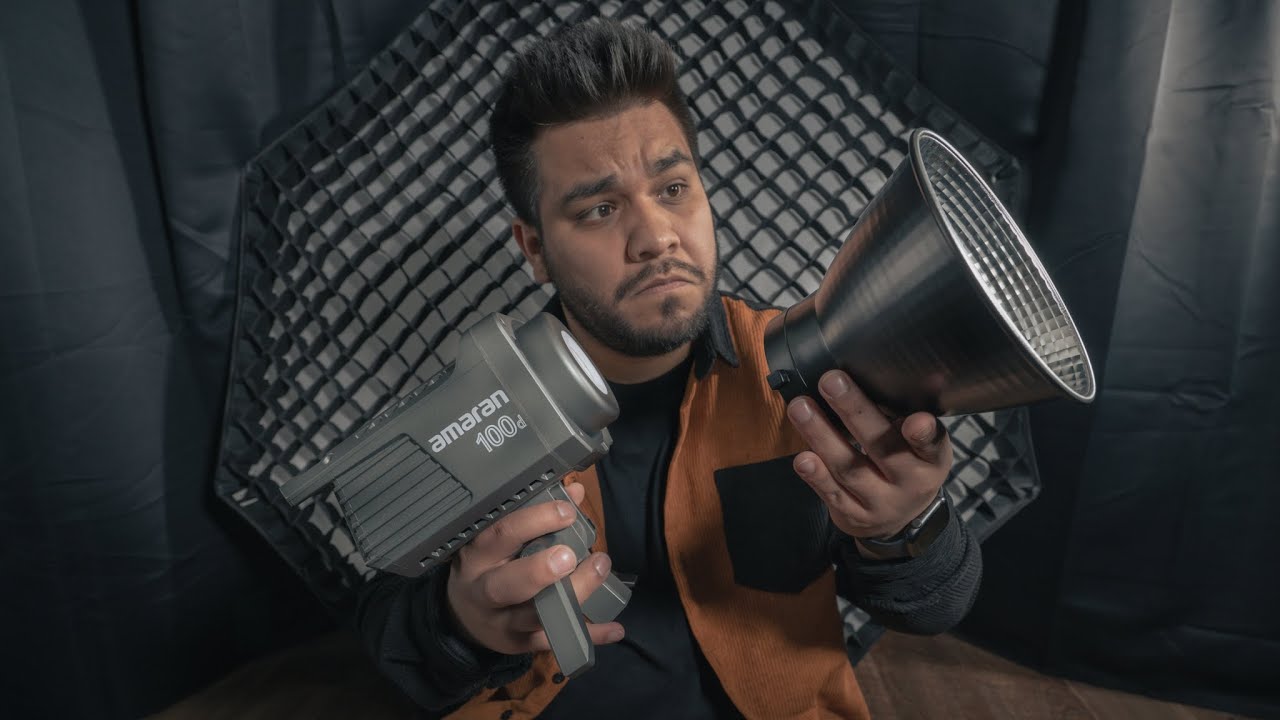 Good Light for YouTube? | Amaran 100d and Godox Softbox - YouTube