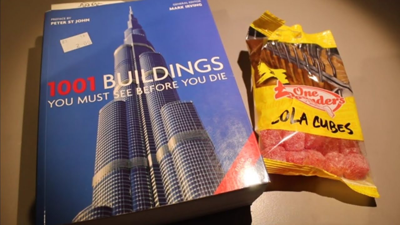 ASMR | Buildings & Cola Cubes - Hard Candy Sounds, Whispered Reading and Tingles