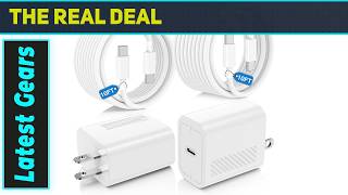 40W USB C Fast Charger for iPhone 17/ Air/16/15 Pro Max Best Compact High-Speed Adapter
