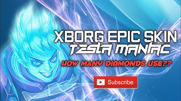 Xborg Epic Tesla Maniac Mobile Legends Bang Bang RM700++?? 😵