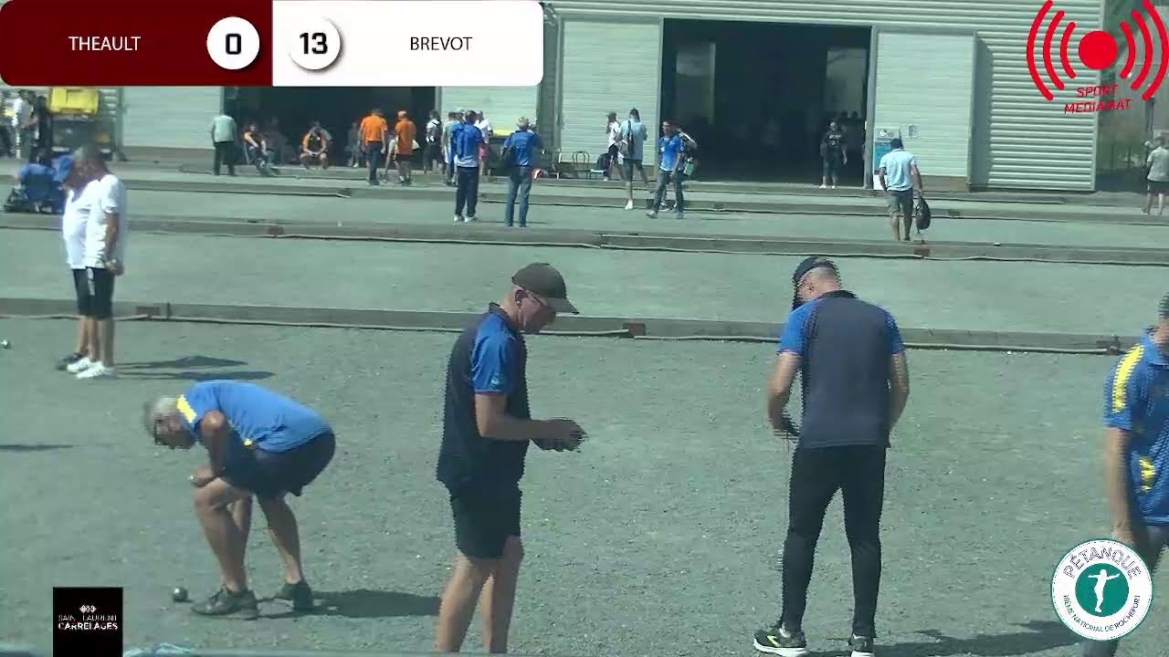 Miniature de la vidéo : Pétanque - National de Rochefort - matinée - Canal 2