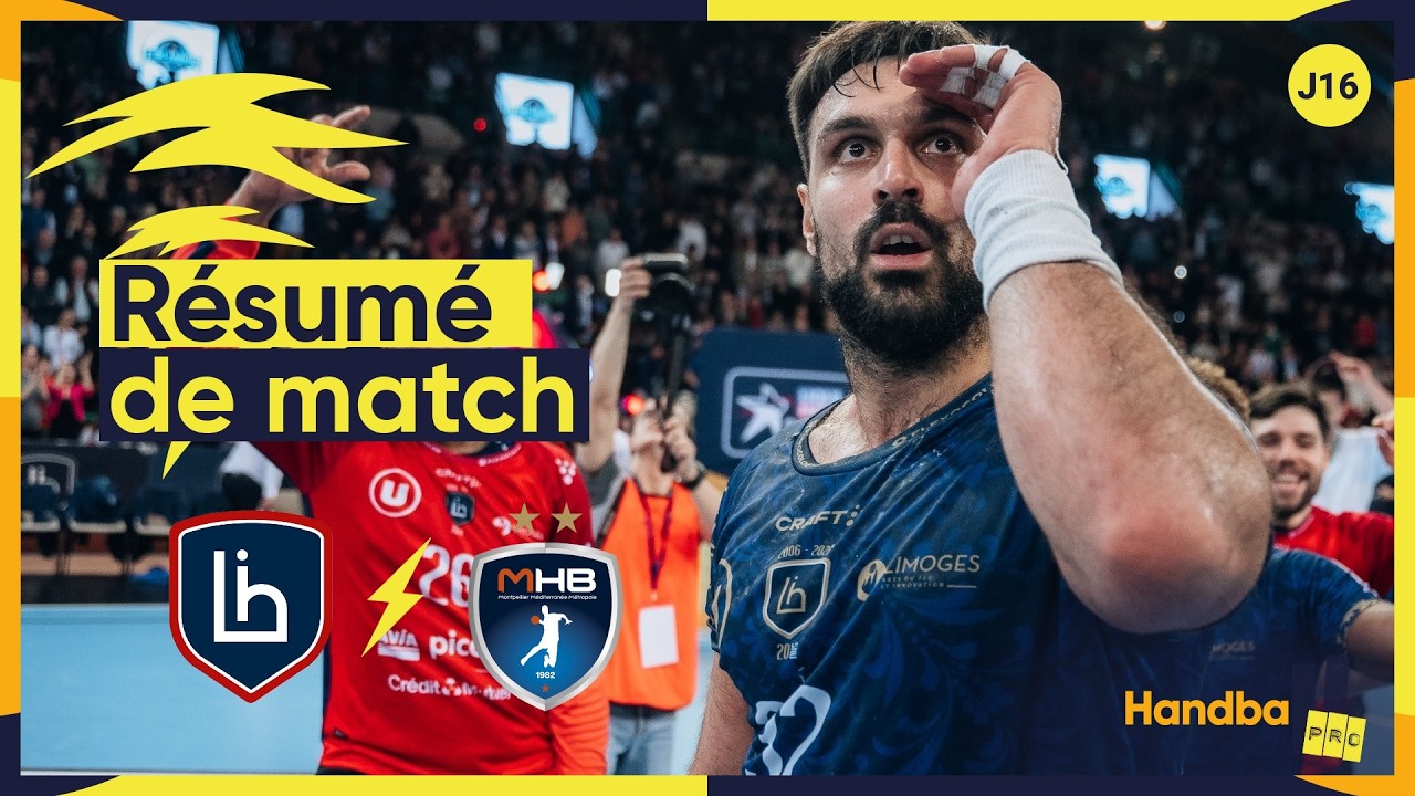 #HANDBALL ⎮ Limoges-Montpellier ⎮Le résumé du match