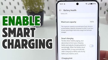 OnePlus 13 5G - How to Activate Smart Charging and Set Charging Limits