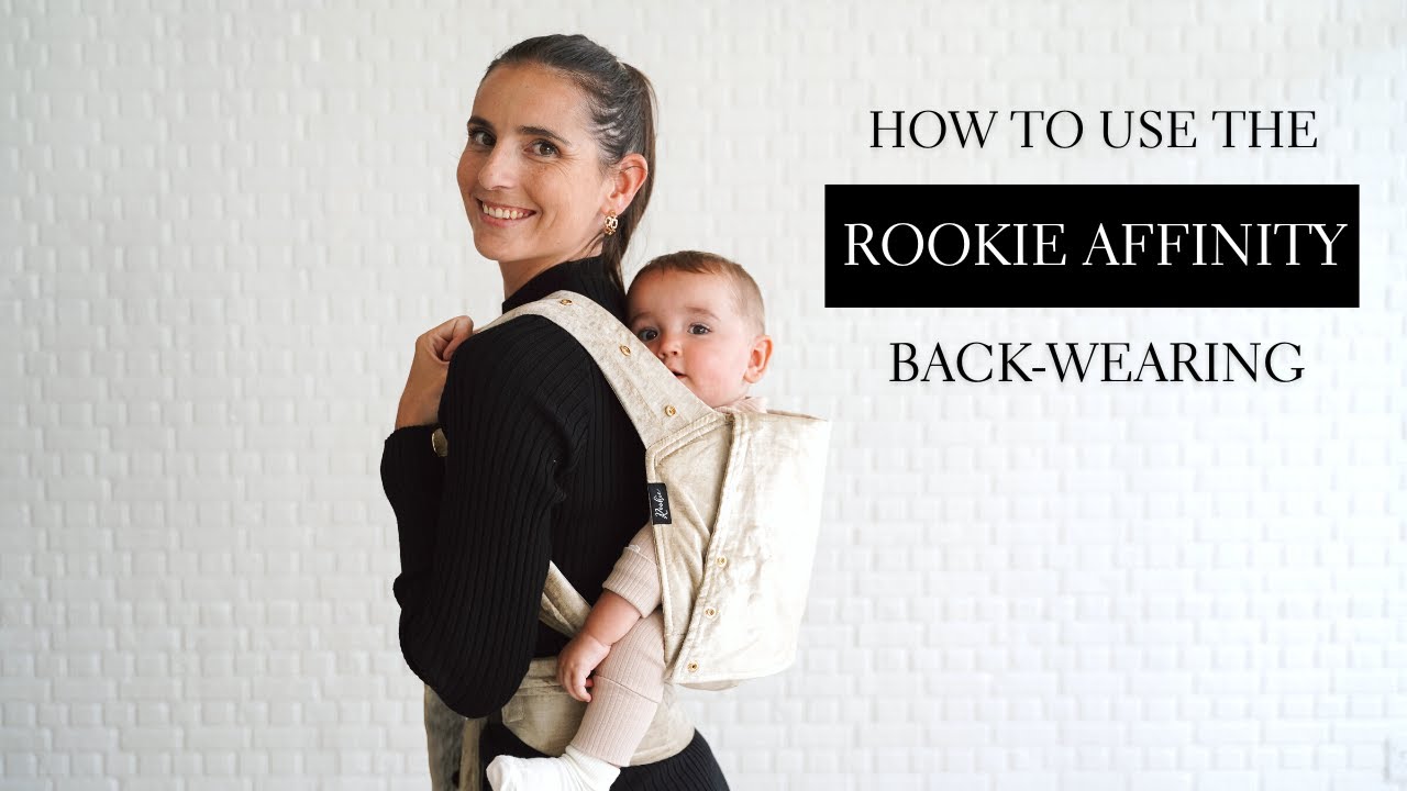 ROOKIE AFFINITY BABY CARRIER MANUAL FOR BACK WEARING YouTube