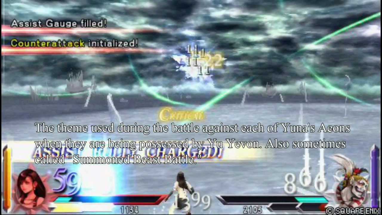 [Weekly Video Project] Top 5 Dissidia 012 BGM
