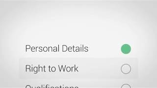 How to complete your application profile