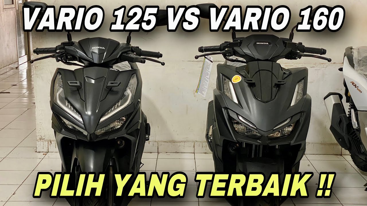 VARIO 125 VS VARIO 160 SAMA SAMA TIPE TERTINGGI ‼️