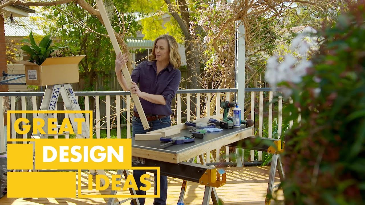 How to Make an INDOOR plant stand DESIGN Great Home Ideas YouTube