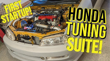 Turbo Honda: 4 Bar Map Sensor and First Startup on HTS!!!