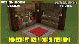 Minecraft Harika İksir Odası Tasarımı L Minecraft Fantastic Potion Room Design
