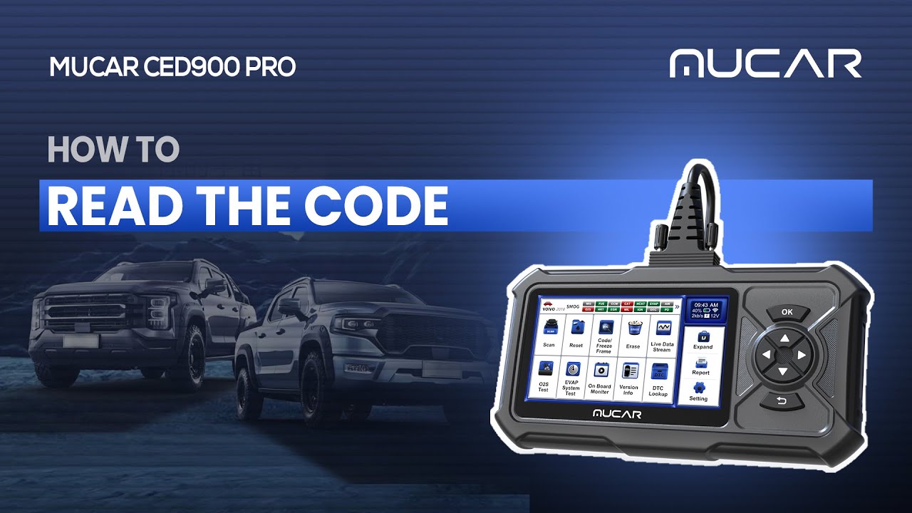 Read Code | MUCARCDE900 PRO | User Guide - YouTube