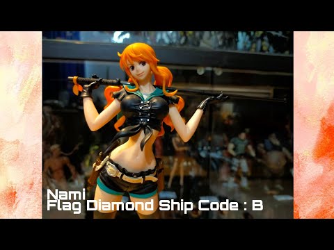 Nami - One Piece Flag Diamond Ship Code B by Banpresto