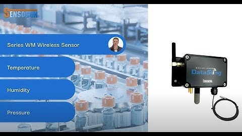 USP 797 Compliance Made Easy with Sensocon Wireless Sensors
