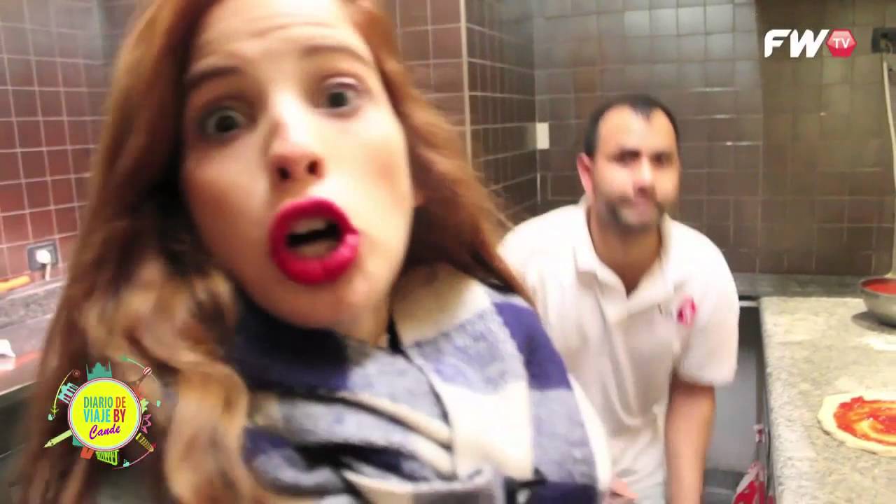 Candelaria Molfese Cocinando Pizzas en Roma ( Diario de Viaje )