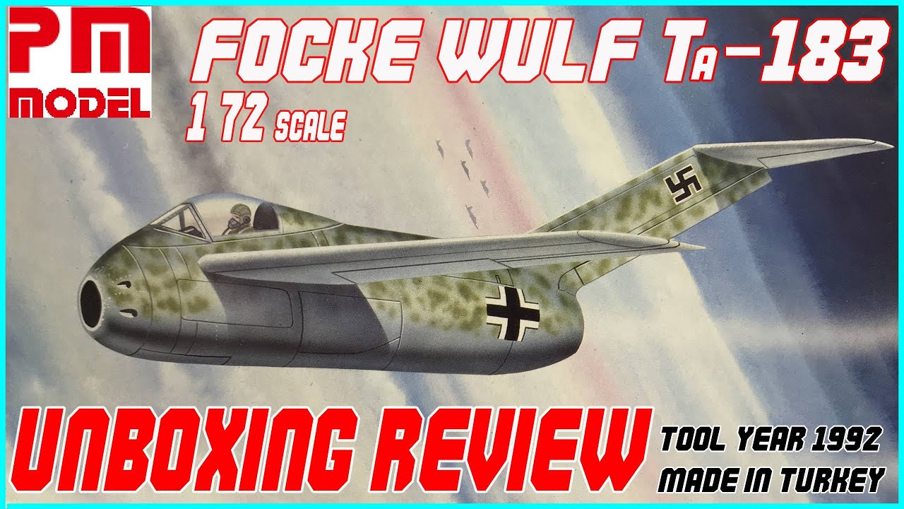 Pm Model 1 72 Focke Wulf Ta 1 Huckebein Unboxing Review Youtube