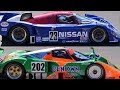〖星野R91CP〗 vs. 〖寺田787B〗 テールトゥ―ノ―ズ・バトル勃発?!　Group C サウンド.SUZUKA Sound of ENGINE 2018.