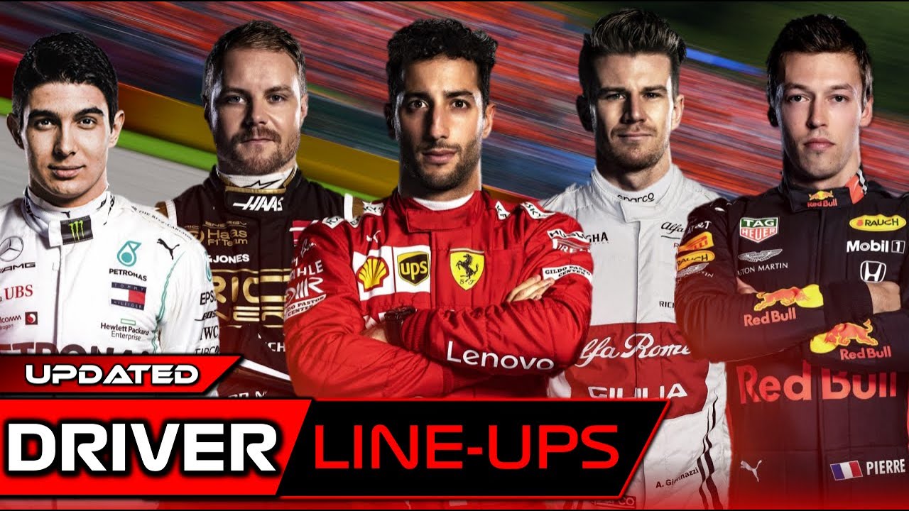 F1 2020 Driver Line Up Predictions - Updated - YouTube