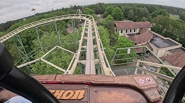 Onride  GoPro chestmount Python Efteling 2024 4K 60 FPS POV