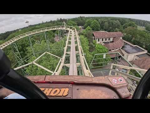 Onride  GoPro chestmount Python Efteling 2024 4K 60 FPS POV