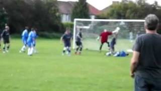 Chris Papacosta Scissor Kick vs Southbury B screenshot 4