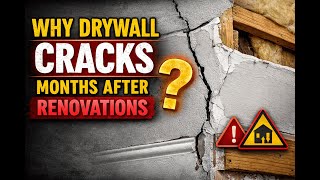 Why Drywall Cracks Months After Renovations