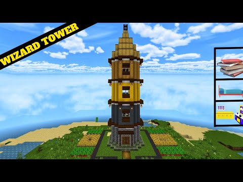 Minecraft: How To Build A Wizard Tower | How To Build Tower In ...