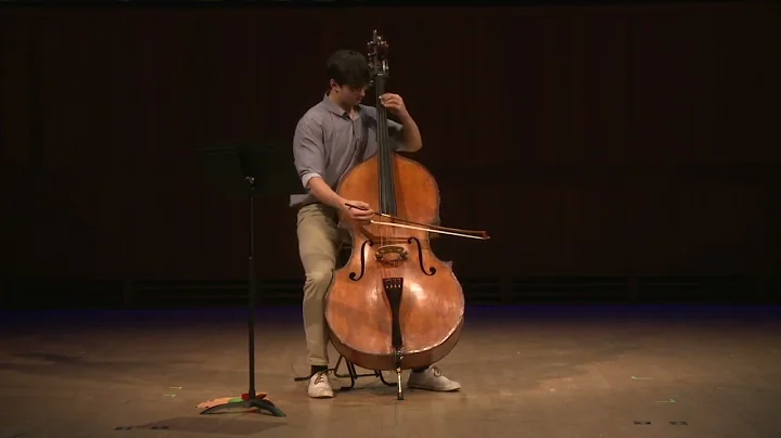 Christian Luevano, Double Bass 2022 NYSOS Applicat...