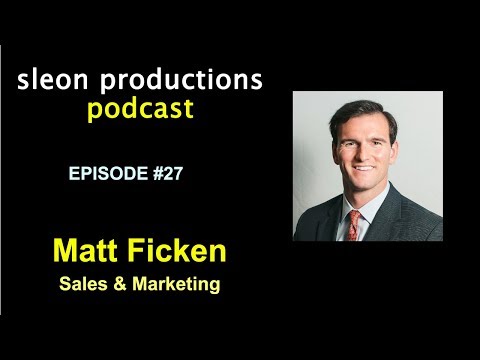 hqdefault sleon productions Podcast #27: Matt Ficken @mattficken - Marketing & Sales